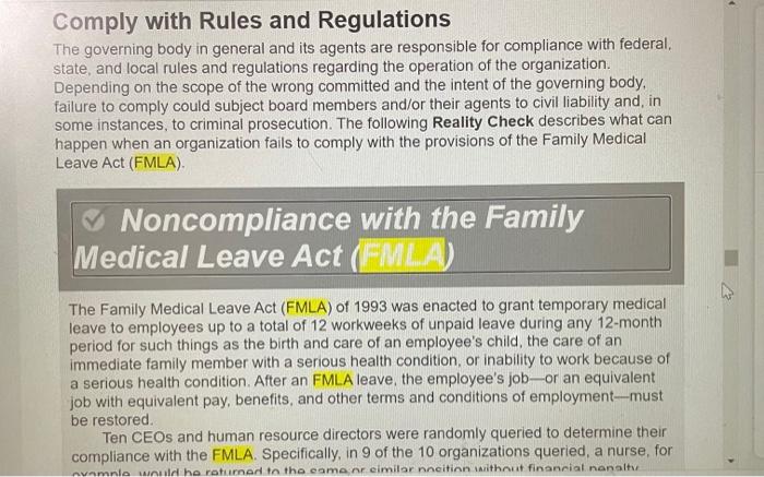 Solved Review the case study Noncompliance with the Family | Chegg.com