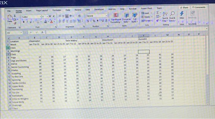 Solved freeze the top two rows of the current worksheet. Chegg