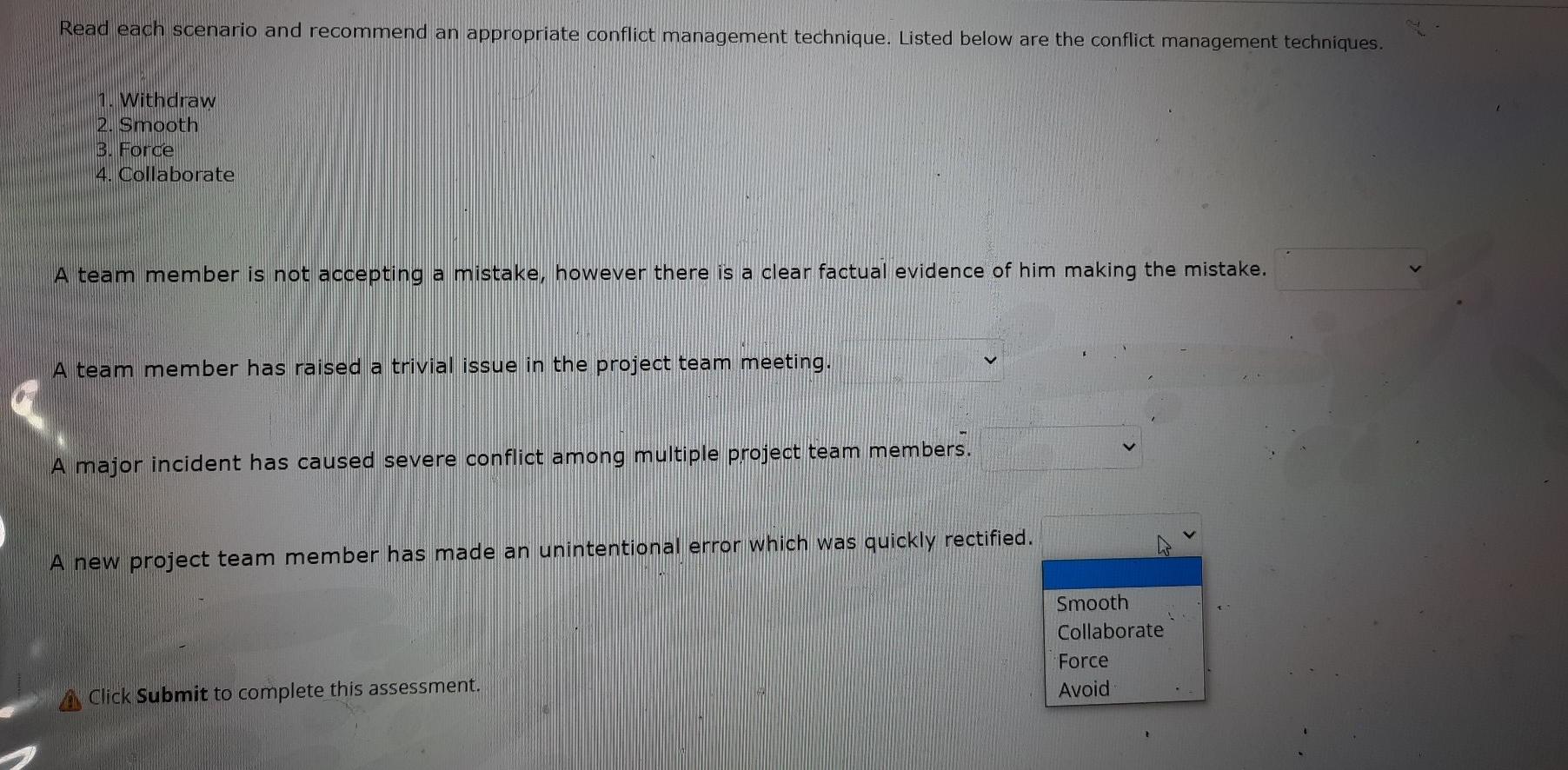 Solved Question 1 The project manager wants to analyze what | Chegg.com