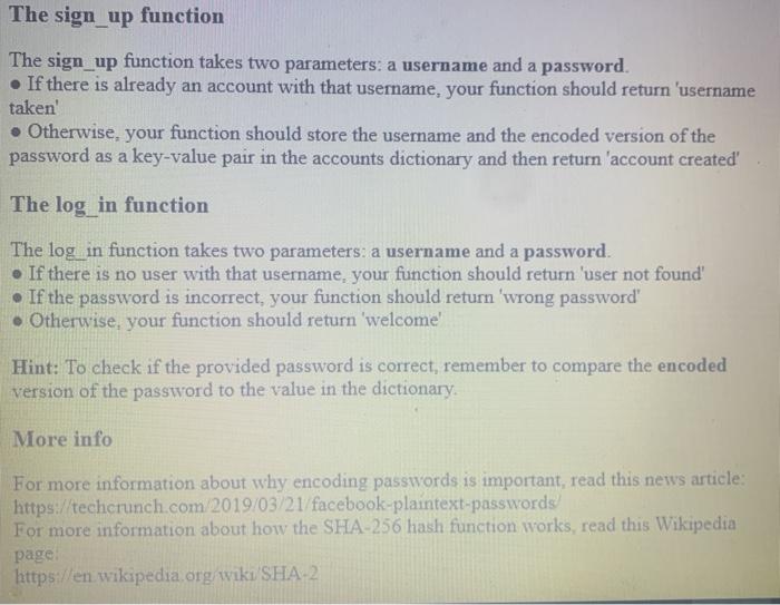 Solved In this assignment, you will be writing a login page | Chegg.com