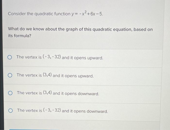 what is the range of this quadratic function y x2 5x 6