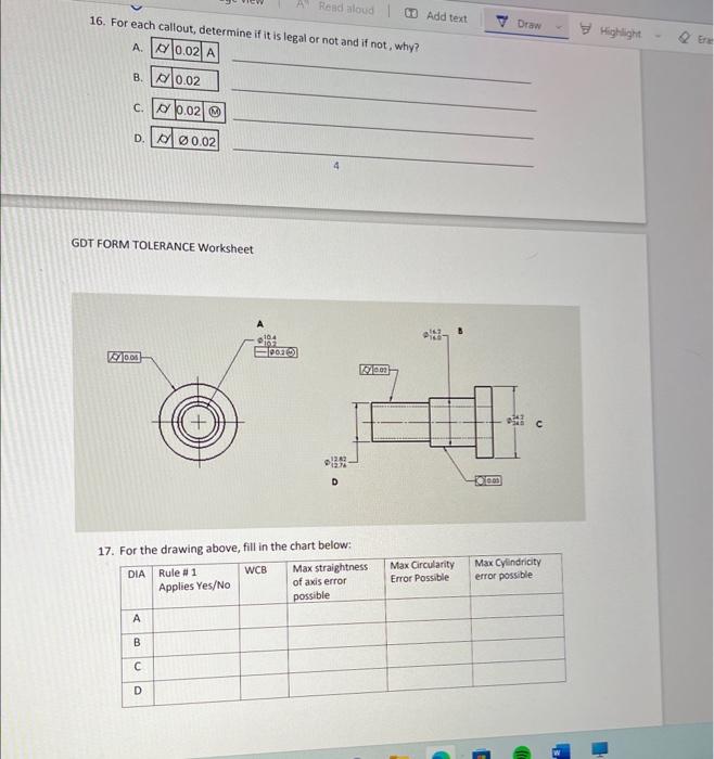 Solved 16. For each callout, determine if it is legal or not | Chegg.com