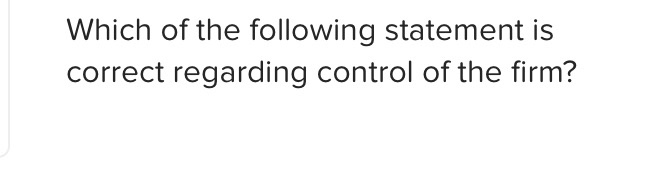 Which Of The Following Statements Is Correct Regarding Internal Control Solved Which of the following statement is correct regarding | Chegg.com