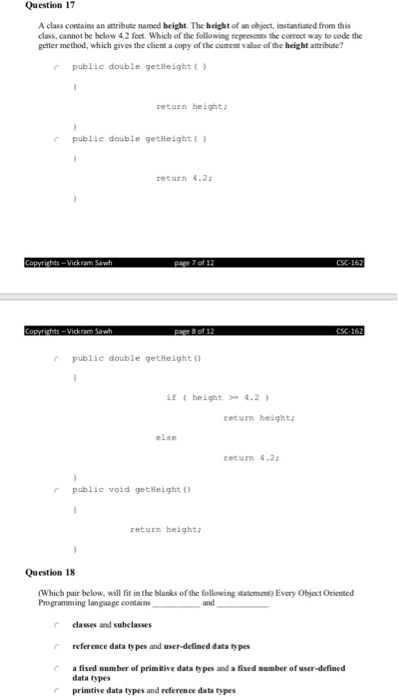 Solved Question 4 What is the relationship between an object | Chegg.com