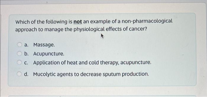 Solved Which of the following is not an example of a | Chegg.com