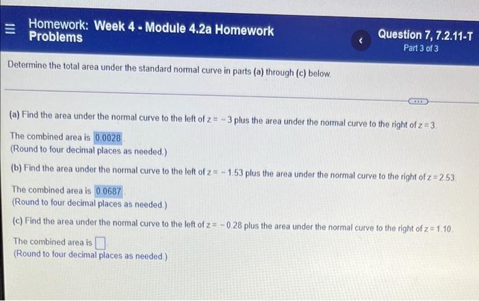 homework assignment module 4 quality answers