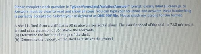 Solved Please complete each question in | Chegg.com