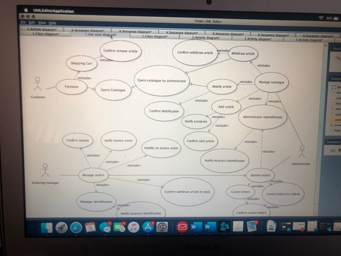 violet uml editor class diagram