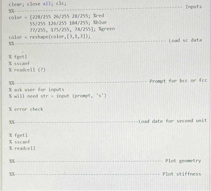 Solved MATLAB coding question...Please provide a MATLAB code | Chegg.com