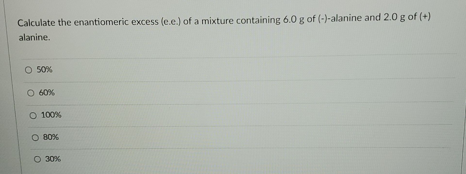 Calculate The Enantiomeric Excess Ee ﻿of A 3256