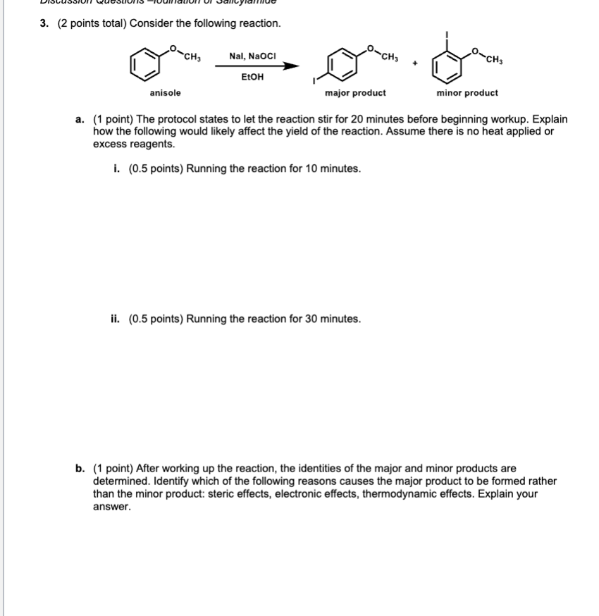 Solved 3. ( 2 ﻿points total) ﻿Consider the following | Chegg.com