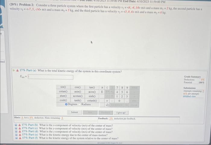 Solved Vopros Ballov 5 5 Suppose That Particle Of The Chegg Com