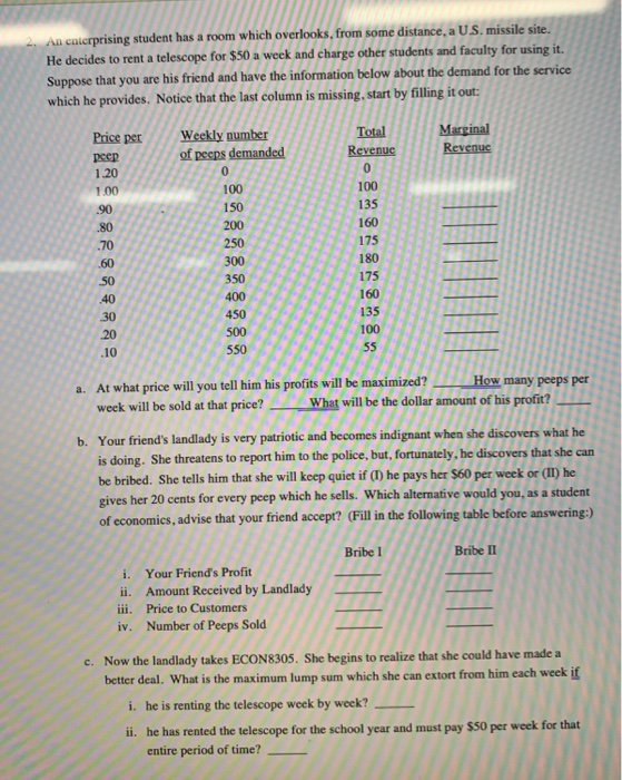 Solved 2. An cntcrprising student has a room which | Chegg.com