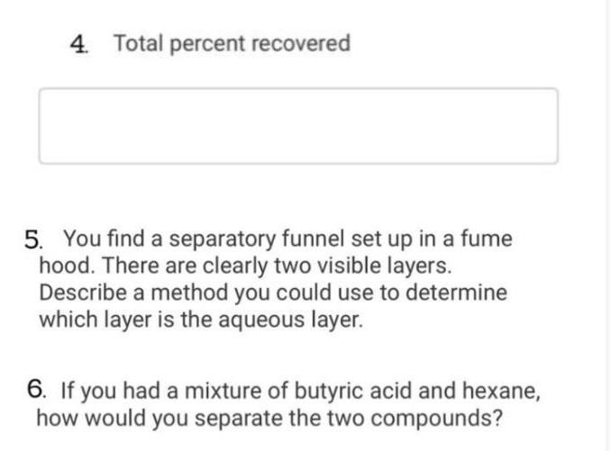 Solved Separation Of Benzoic Acid 3 Nitroaniline And