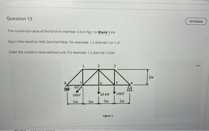 Solved Question 13 10 Points The numerical value of the | Chegg.com