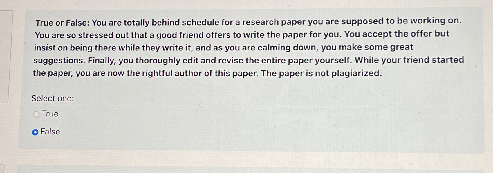 Solved True or False: You are totally behind schedule for a | Chegg.com