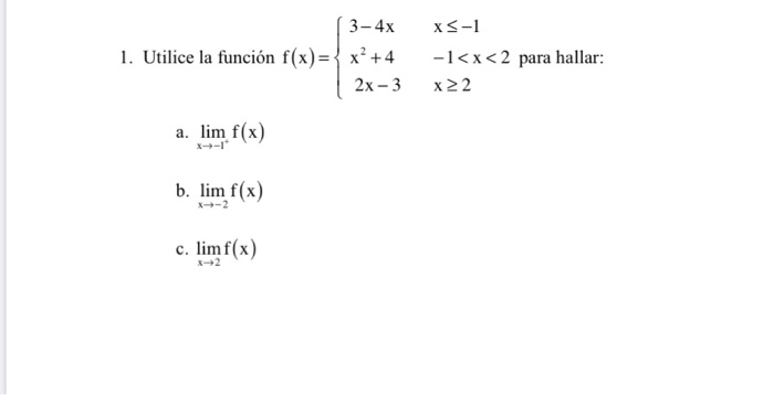 1 Utilice La Funcion F X 3 4x X 4 2x 3 Xs 1 Chegg Com