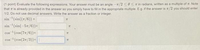 Solved (1 point) Plot the points A = (2,0), B = (6,0). C = | Chegg.com