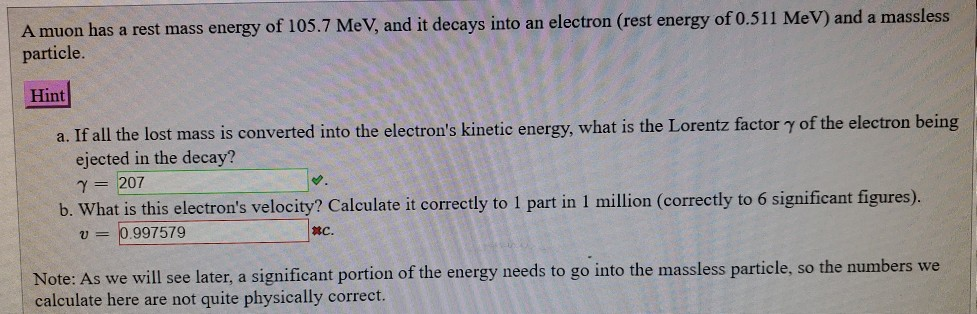 show that the rest mass energy of an electron is 0.511 mev