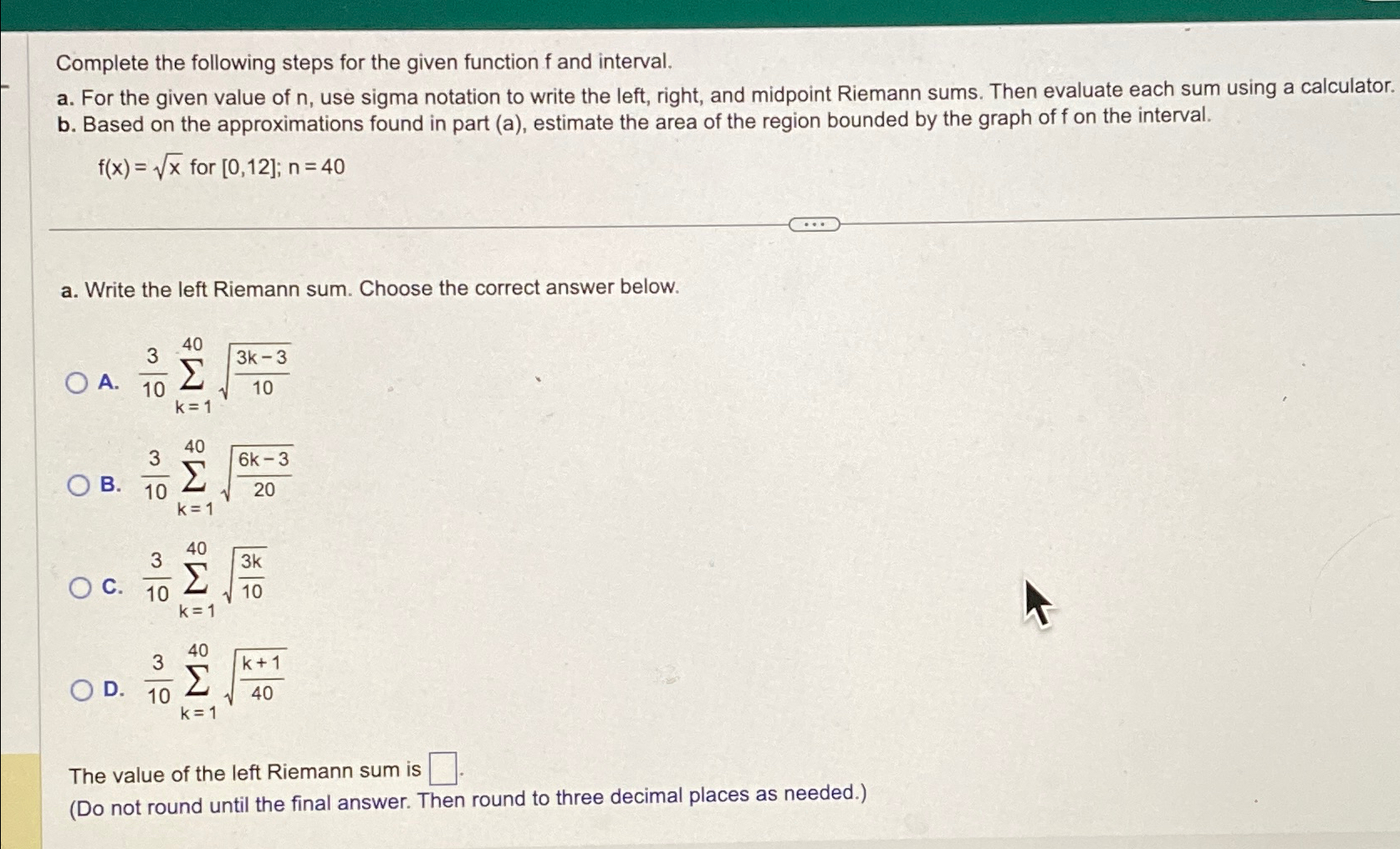 Solved Complete the following steps for the given function f | Chegg.com