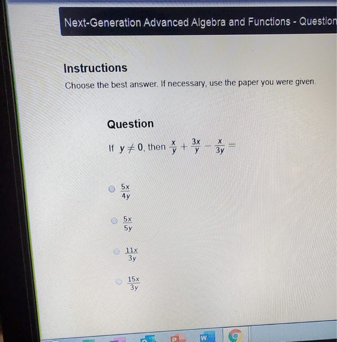 Solved Next-Generation Advanced Algebra And Functions - | Chegg.com