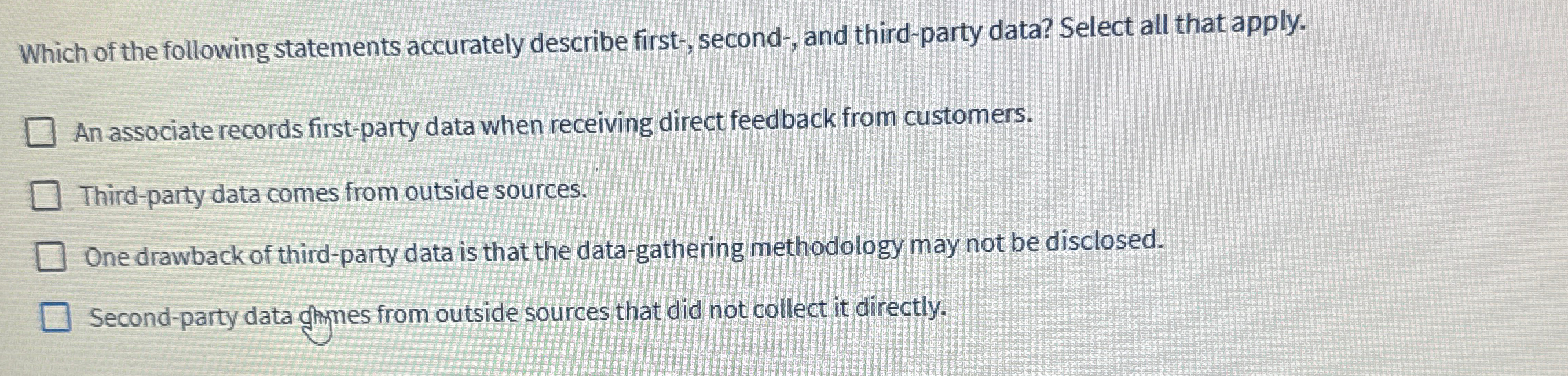 Solved Which of the following statements accurately describe | Chegg.com