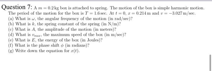 Solved Show all work and box in answers Will be putting a | Chegg.com