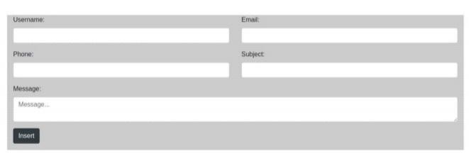 Solved please write the Html code for this form so i may use | Chegg.com