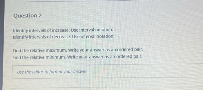 Solved Assignment Content Consider the function | Chegg.com