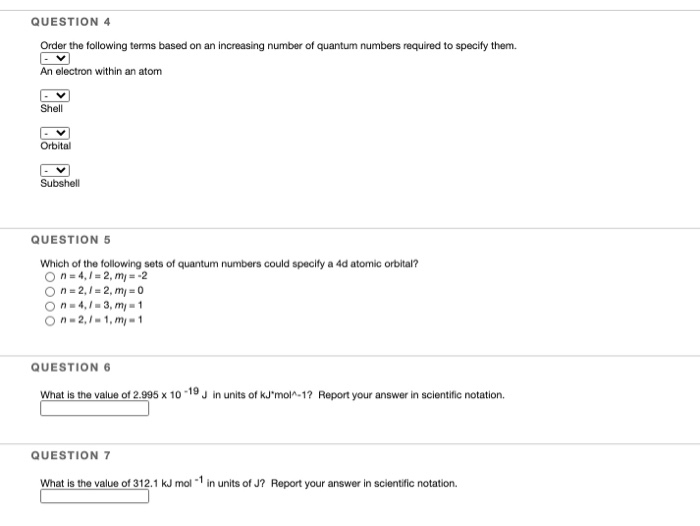 Solved QUESTION 1 The Bohr equation for generalized atom | Chegg.com