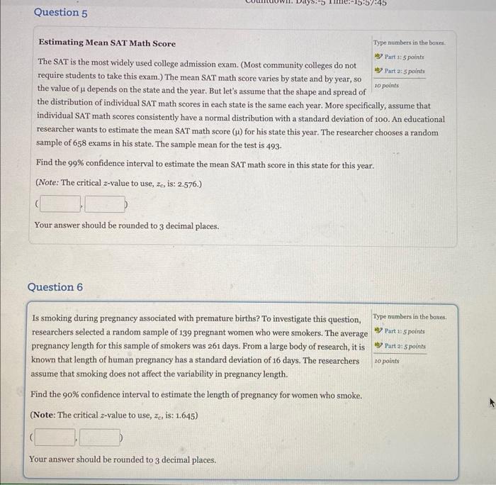 solved-estimating-mean-sat-math-score-the-sat-is-the-most-chegg