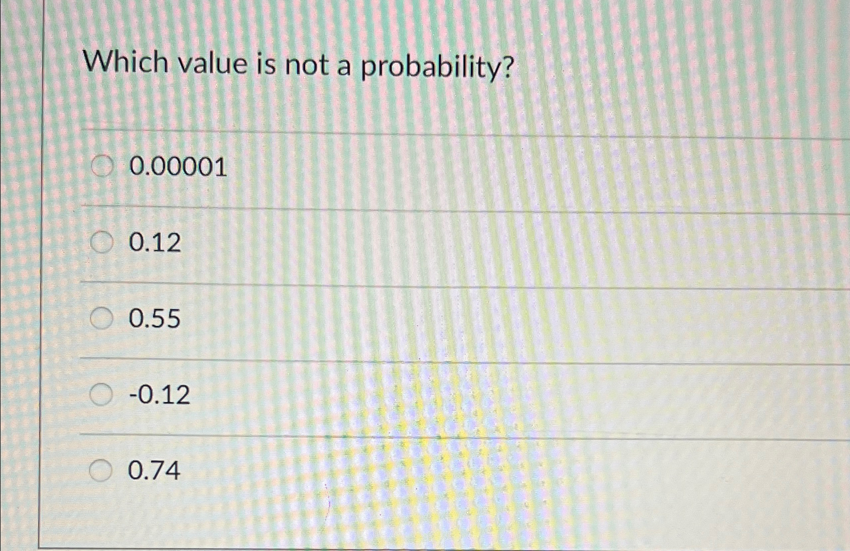 Solved Which value is not a | Chegg.com