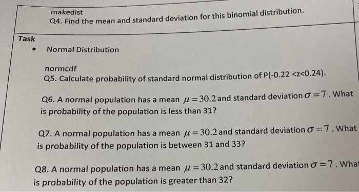 Solved Binomial Distribution 1 mark binopdf Q1. A coin is | Chegg.com
