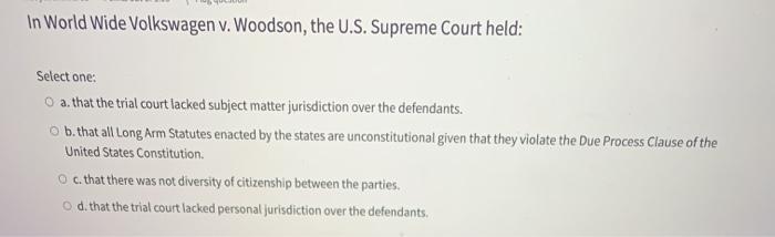 Solved On appeal, evidence that was unavailable at the time | Chegg.com