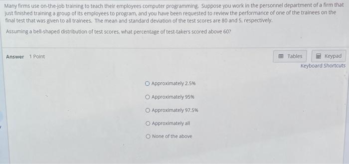 Solved Many firms use on-the-job training to teach their | Chegg.com