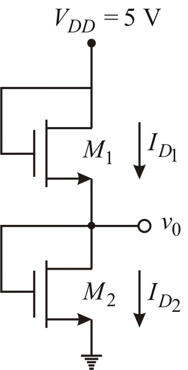 Solved: Chapter 3 Problem 46P Solution | Microelectronics Circuit ...