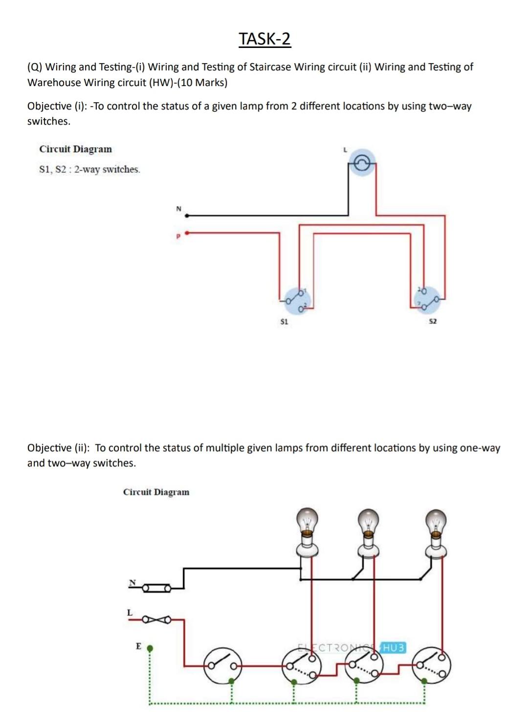 Staircase wiring deals