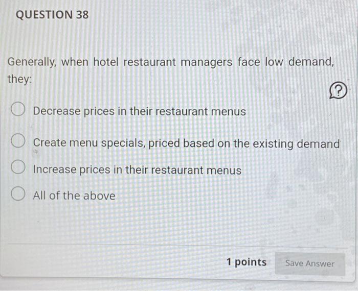The Menu Explained (Every Question Answered)