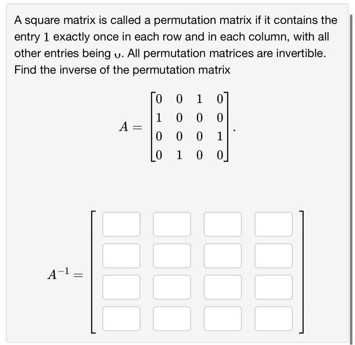 under an assignment problem square matrix is obtained by