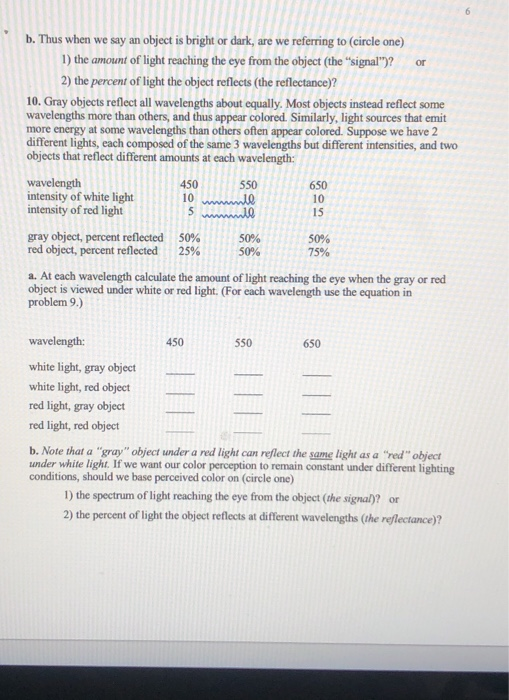 YOUR NAME: Psychology 405/605: Perception Assignment | Chegg.com