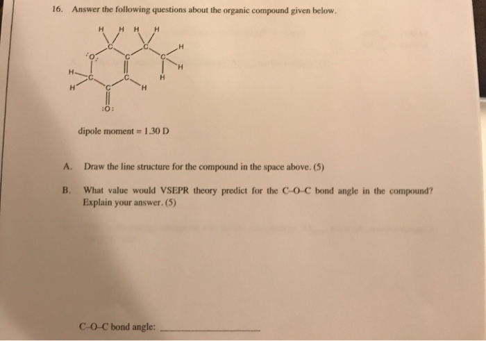 Solved 16 Answer The Following Questions About The Organic Chegg Solved 16 Answer The Following Questions About The Organic Chegg