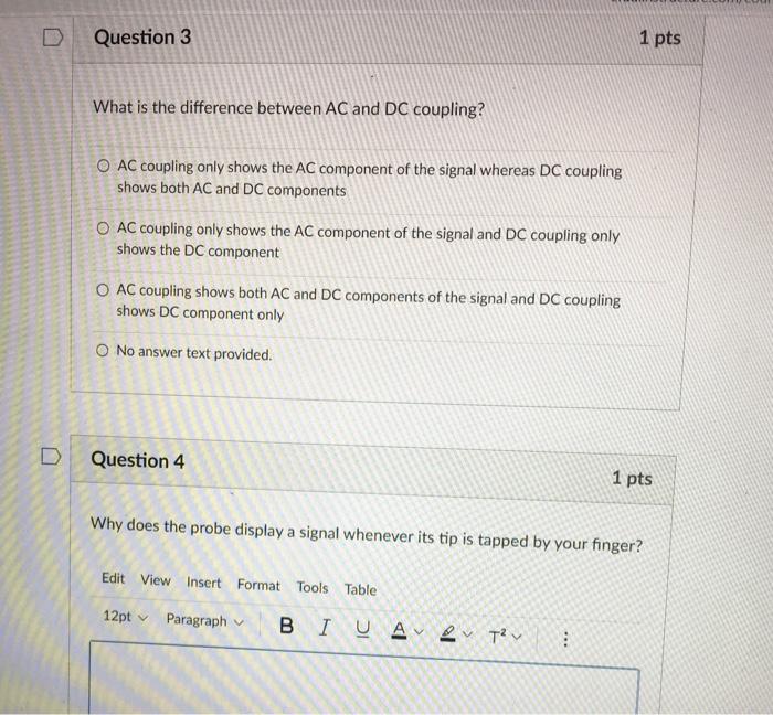Solved Part 2 Function Generator Internal Resistance
