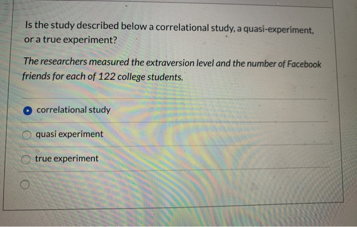 correlation or experiment worksheet