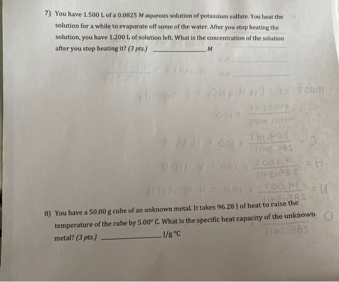 Solved Cx 9 Concerning The Following Reaction Oy 01 P S Chegg Com