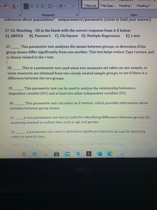 Solved -0.A 1 Normal 1 No Spac... Heading 1 Heading 2 F | Chegg.com