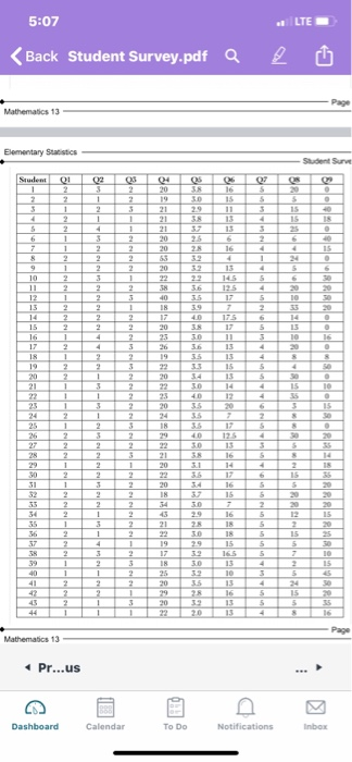 statistics section 7.2 homework answers