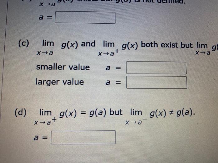 Solved For The Function G Whose Graph Is Shown Find A Nu Chegg Com