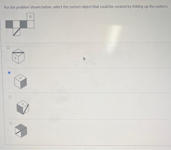 Solved For the problem 'shown below, select the correct | Chegg.com