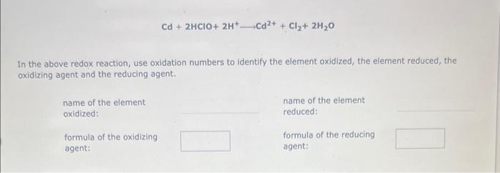 Solved Zn+SO42−+H2O+2OH− Zn(OH)42−+SO32− n the above redox | Chegg.com