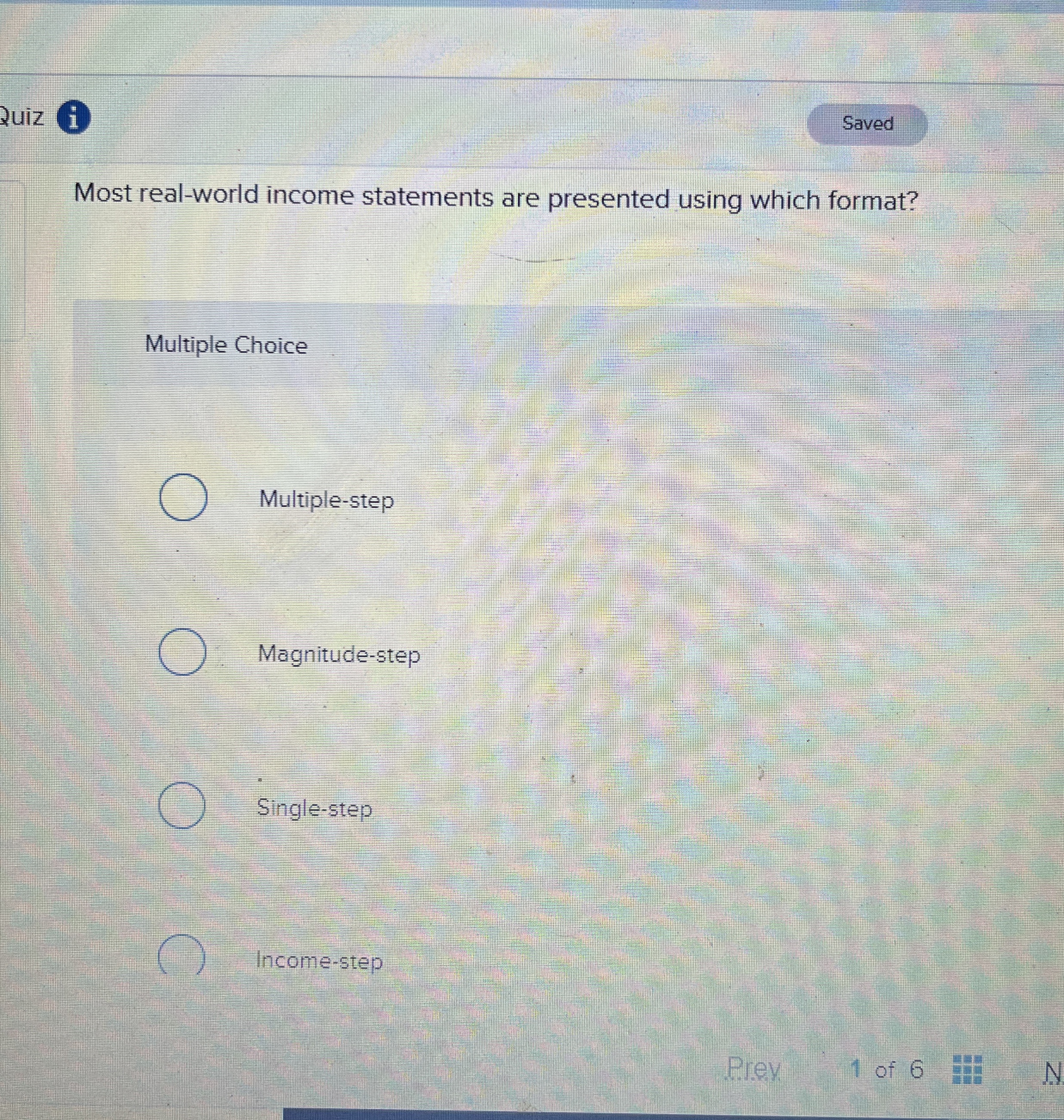 Solved Most real-world income statements are presented using | Chegg.com